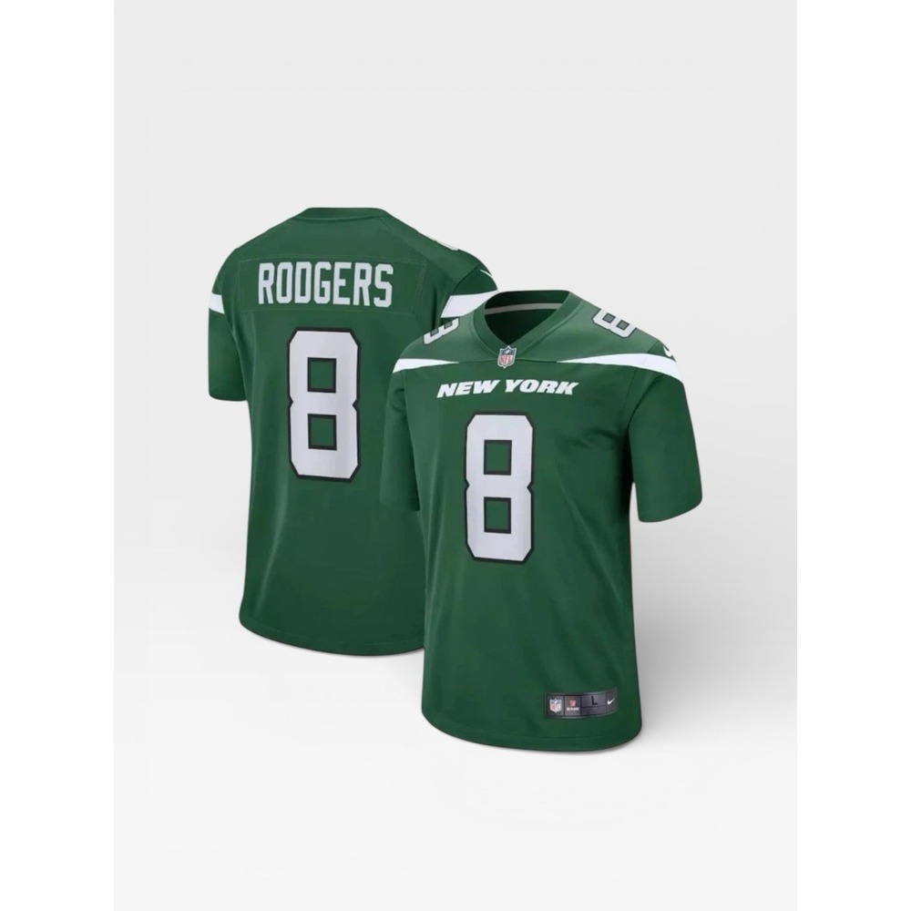 NWT Nike NFL New York Jets Jersey 3XL‎ Men's Aaron Rodgers Green Football